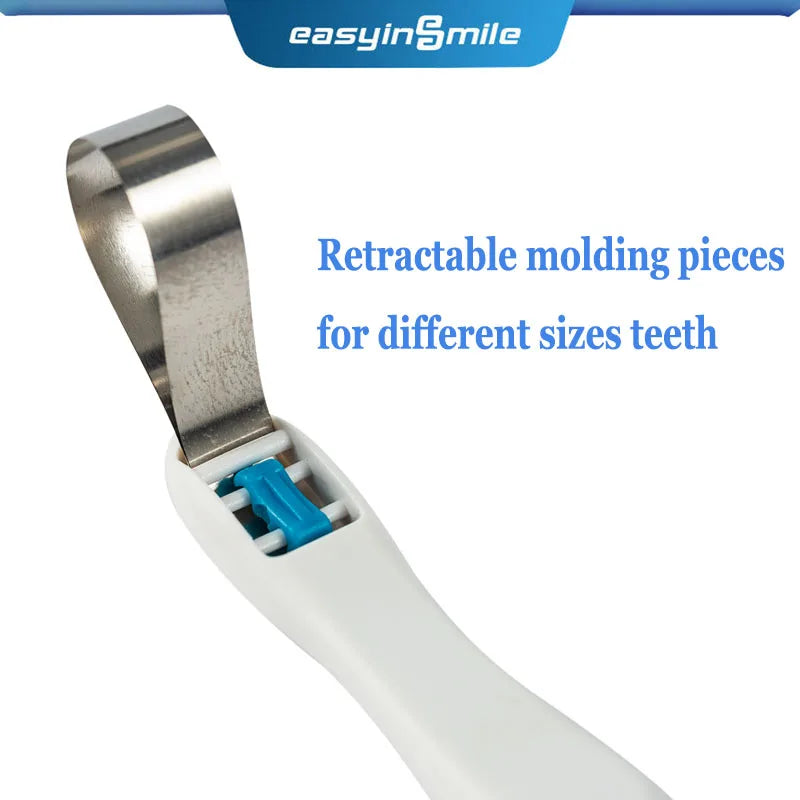 10/50pcs Dental Pro Matrix Bands Easyinsmile Preformed Adjustable Ring Matrices Molar Premolar 4.5/6MM Standard and Curved