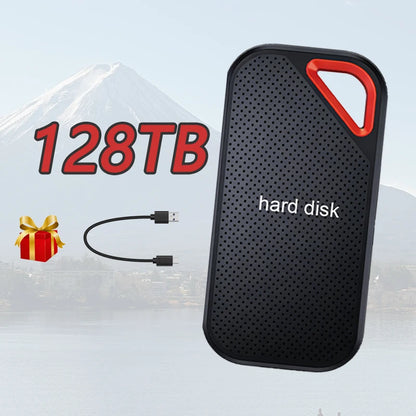 External Hard Drive E81 Shockproof Design Hard Disk Portable Solid State Drive For High Speed Storage Device For Laptop PC