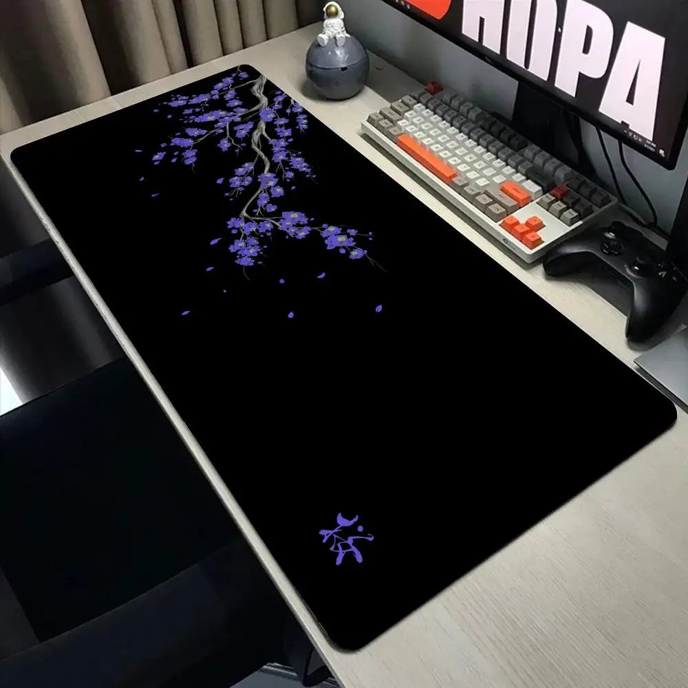 Cherry Blossom scenery mouse pad game washable rubber plus long table mat non-slip home office decorative computer accessories