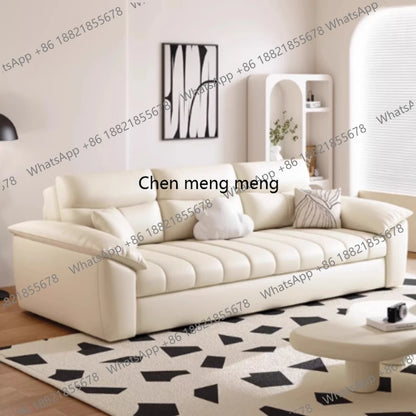 Living Room Home Convertible Bed Modern Wooden Armchair Folding Relax Sofa Bed Luxury Recliner Longue Furniture For Home