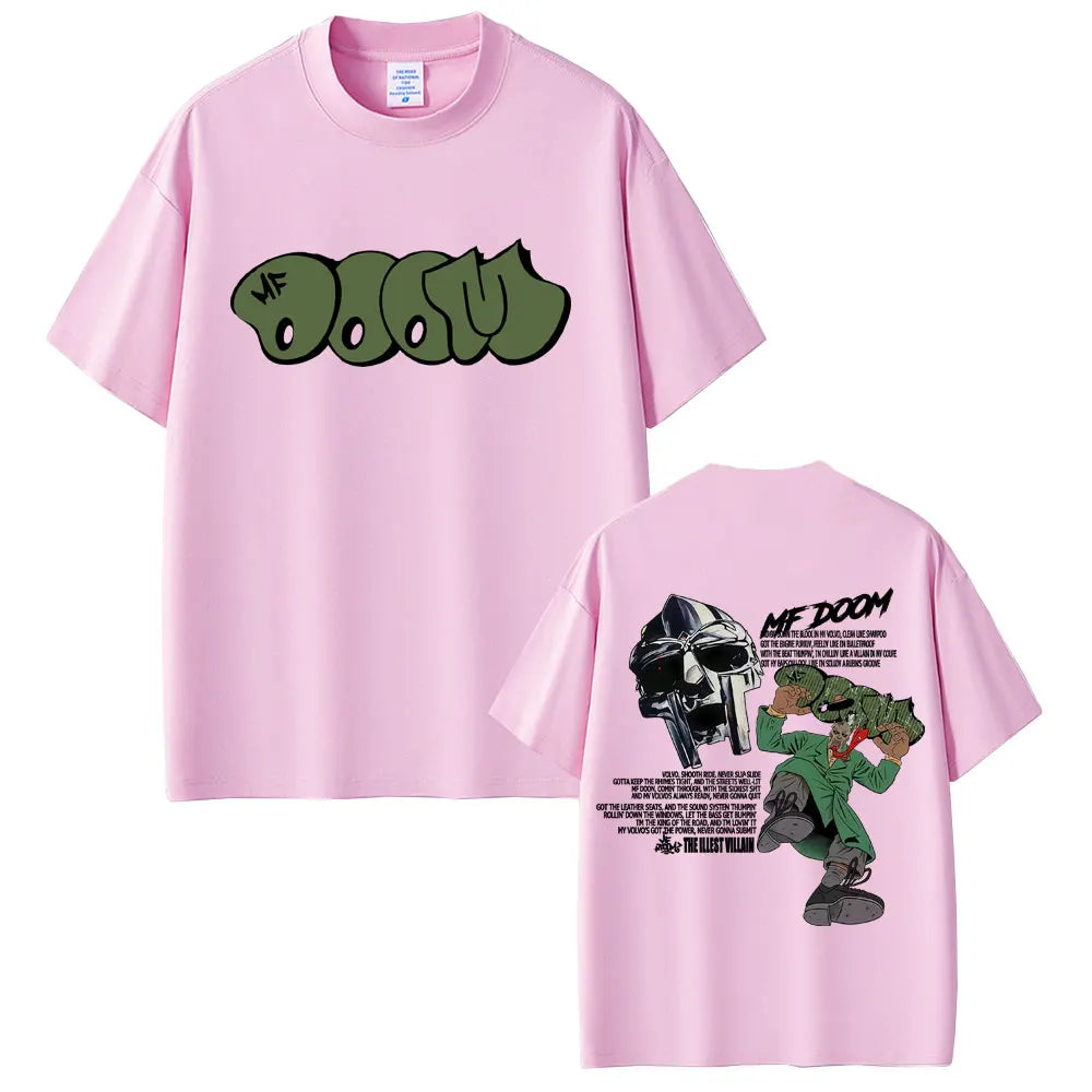 Rapper Album Graphic T-shirt Men Hip Hop Fashion Vintage Summer Male Casual Cotton Oversized Durable Stitching Loose Fit Casual
