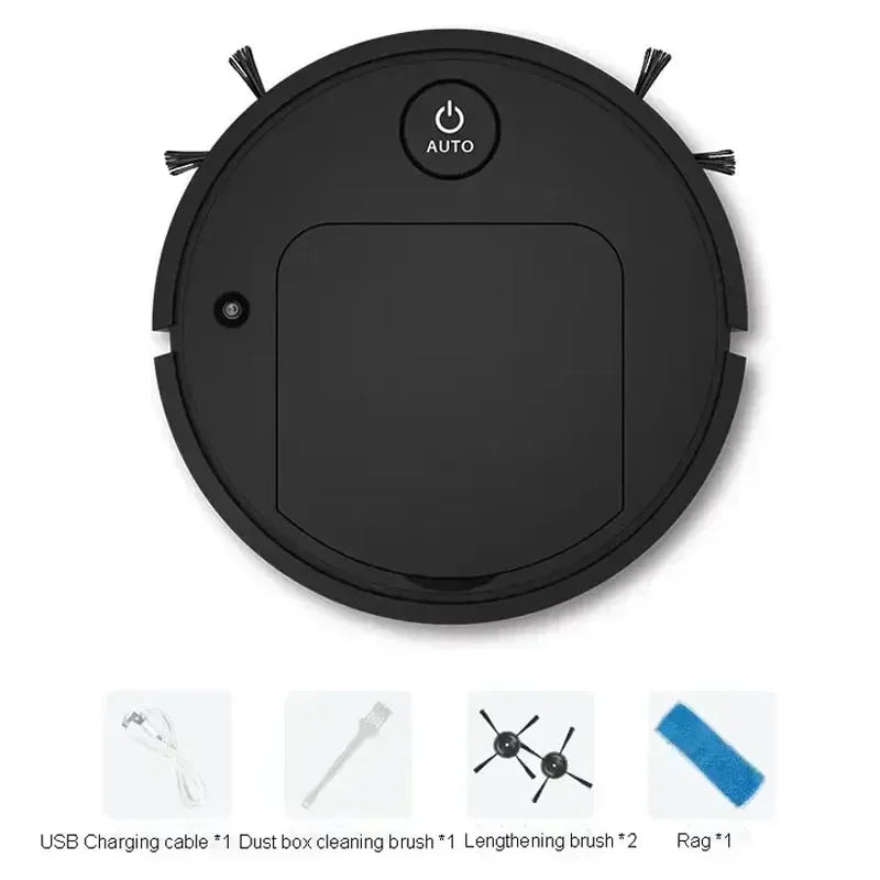 2025 New 5-in-1 sweeping robot mopping andvacuuming strong clean air purification intelligent robot household appliances