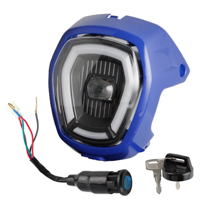 Motorcycle DC 12V Headlight Assembly For Honda NAVI 2022-2023 Head Lamp Accessories  Black Fairing Front Light HeadLamp