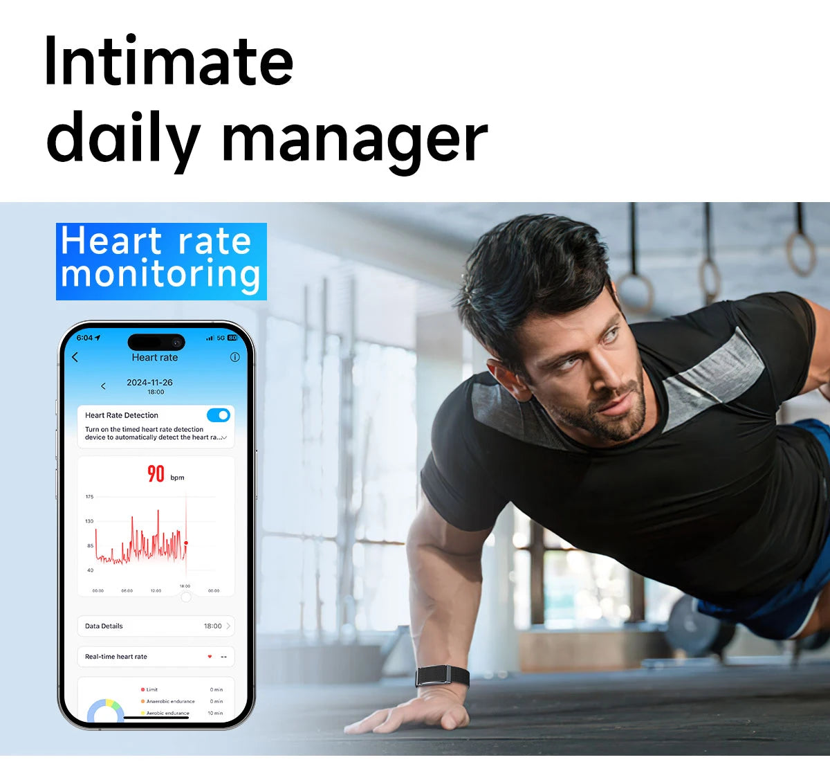 2025 New Smart Watch For Andrio IOS Fitness Sport Smart Bracelet Heart Rate Blood Oxygen Health Monitor Men Smartwatch Women