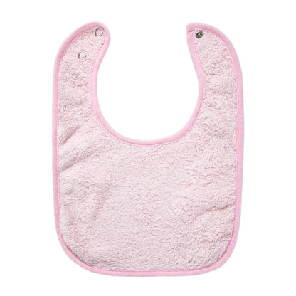 Solid Terry Towel Baby Bibs Sweet Cotton Saliva Towel Adjustable Korean Kids Boys Girls Pocket Bandanas Feeding Burp Clothes