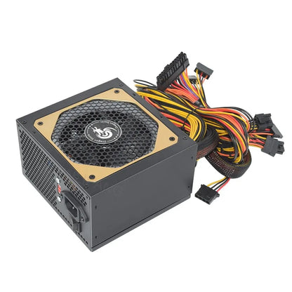 ATX 400W 600W 110-230V RGB 12V PC PSU 150*140*85MM Professional E-Sports Video Game Computer Power Supply