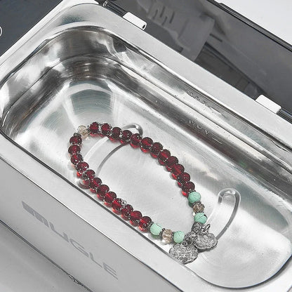 35W 500ML Ultrasonic Cleaner High-Frequency Multifunctional for Jewelry Glasses Watches Deep Cleaning Home Office Necessary Tool