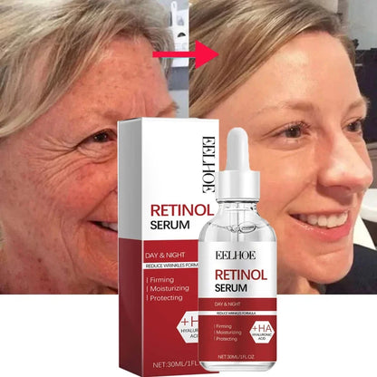 Retinol Collagen Remove Wrinkle Face Set Firming Lifting Anti-aging Serum Fade Fine Lines Eye Stick Improve Puffiness Skin Care