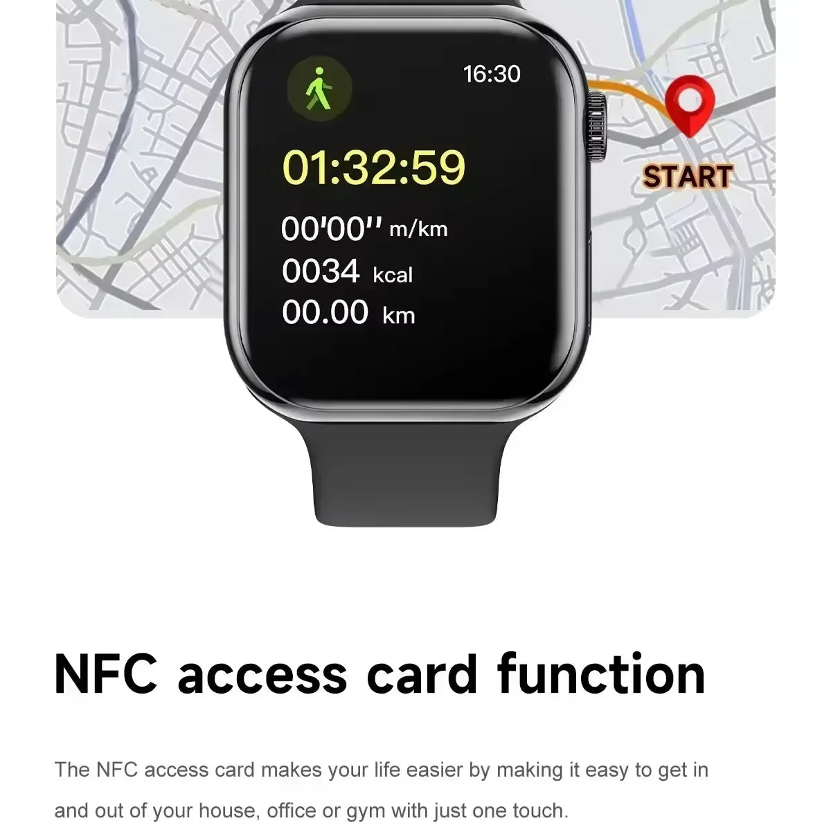 2025 NEW Smart Watch Wireless Charging Smartwatch Bluetooth Calls Men Women Watches Fitness Bracelet Custom Watch Face