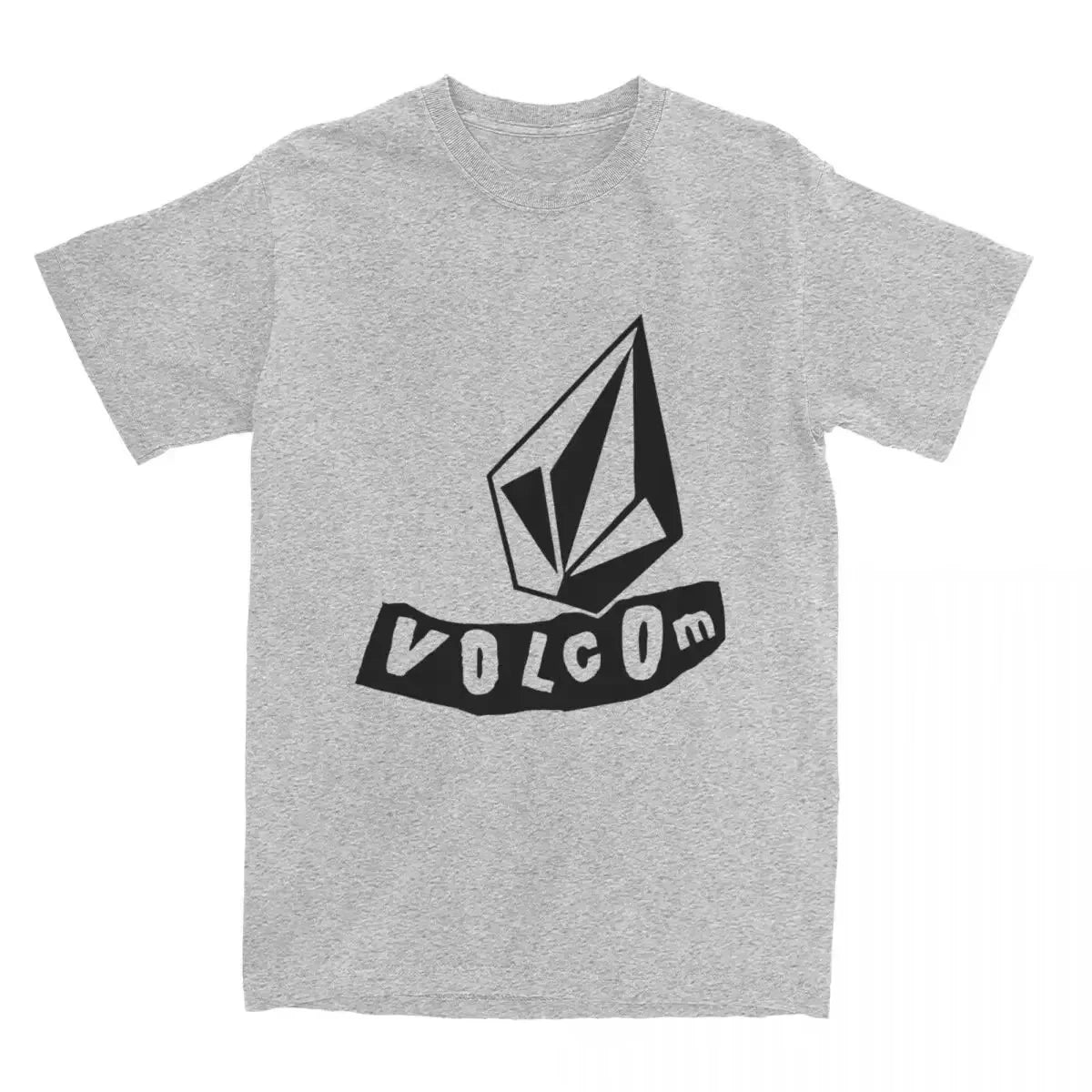 Volcom Men Women Cotton T-shirt Luxury Brand Fashion Big Size Top Casual Short Sleeve Streetwear Classic Print Loose Tee 2025