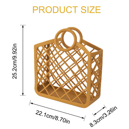 1PCS Silicone Mommy Bag Baby Toy Storage Container Easy To Clean Portable Nappy Organizer Kids Product Travel Essential