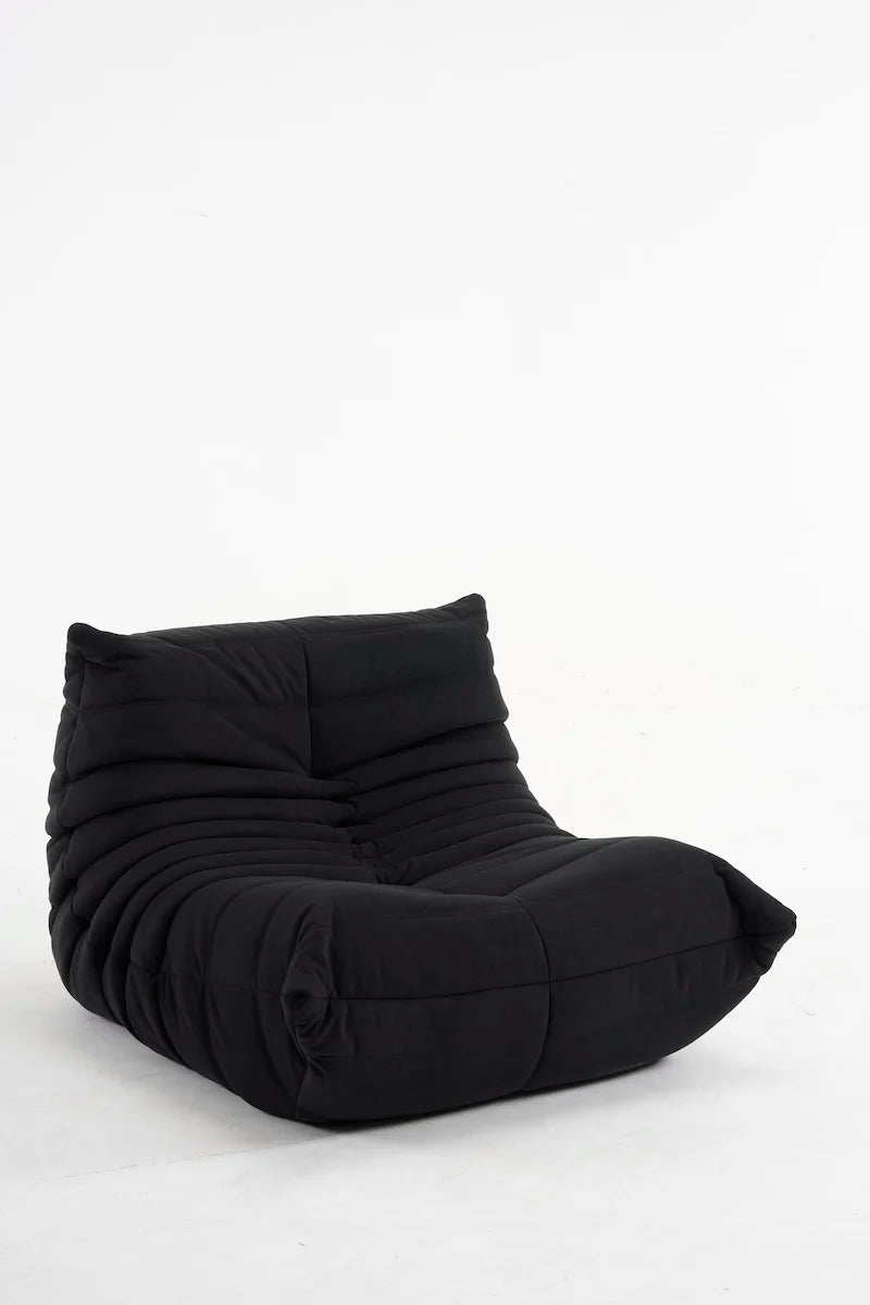 Caterpillar Single Sofa Lazy Couch Tatami Living Room Bedroom Lovely Leisure Single Chair Reading Chair Balcony Rocking Chair