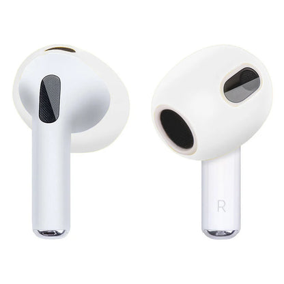 1pair Cover For AirPods 3 3rd Silicone Protective Case Skin Covers Earpads For AirPods 3 Generation Cover Tips Accessories