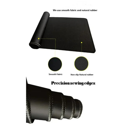 Custom Mouse Pad Large Computer Office Game Table Mats  Rubber Anti-slip Gaming Keyboard Mousepads Long Desk Pads