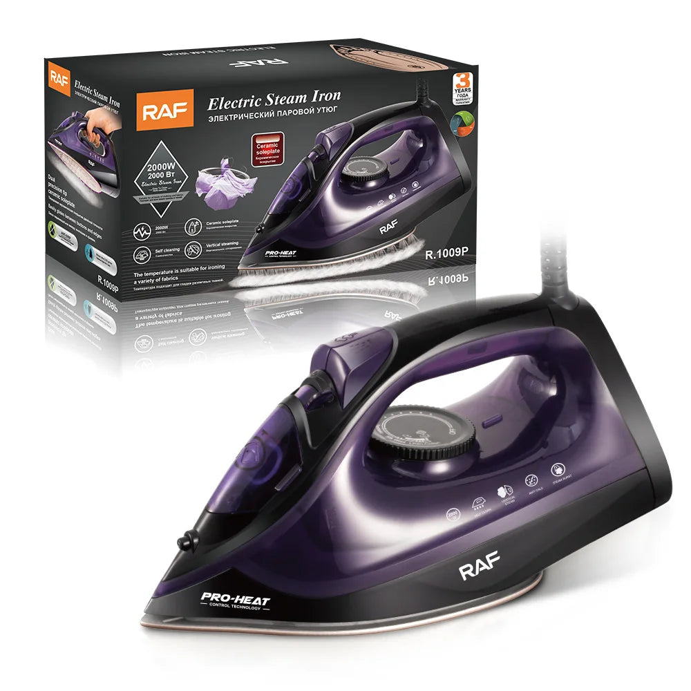 2000W electric steam iron European 220V steam electric iron ironing clothes household appliances