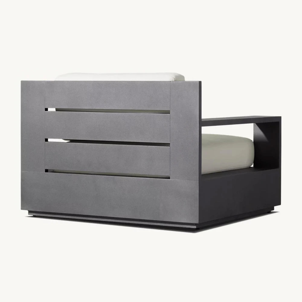Modern Furniture Sofa Combination Aluminum Frame Outdoor Sectional Sofa Set for Garden Living Room Courtyard