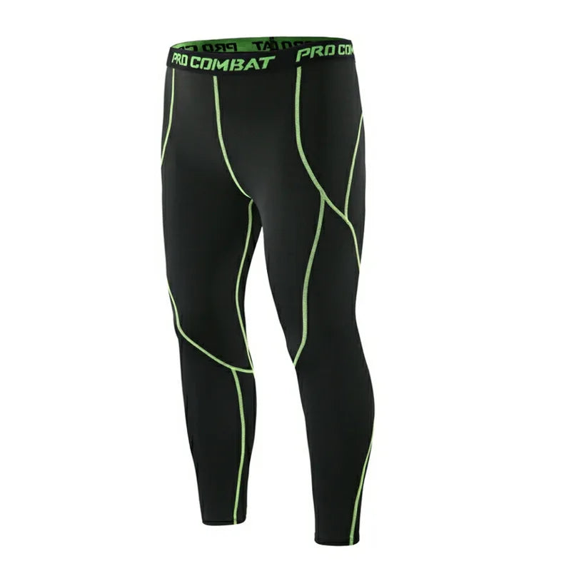 Outdoor Basketball Running Tights Men Shorts Sports Leggings Compression Jogging Fitness Gym Long Trousers Men Yoga Pants