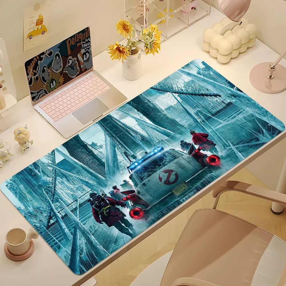 G-Ghostbusters Frozen Mouse Pad Large Desk Mat Keyboard Ergonomic Office Rubber PC Non-slip Anti-fray Home Custom Best Price
