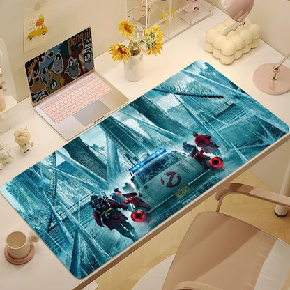 G-Ghostbusters Frozen Mouse Pad Large Desk Mat Keyboard Ergonomic Office Rubber PC Non-slip Anti-fray Home Custom Best Price