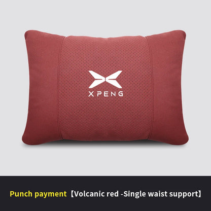 XPENG P5 P7 G3 G6 G9 X9 N5 F57 BETA Car Headrest Neck Support Seat Lumbar Cushion Breathable Soft Neck Pillow Auto Accessories