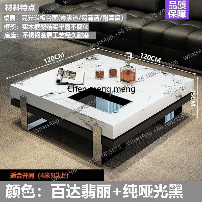 A50 Luxury Designer Side Table Modern Bedroom Living Room Kitchen Organizer Moving Coffee Table Writing Couchtisch Home Furnitur
