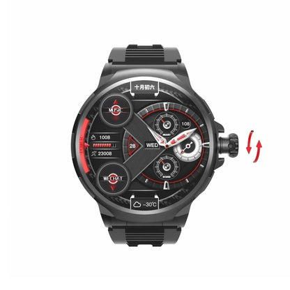 2025 New Smartwatch 1.85-inch Display High Definition Screen Android OS 4G SIM Card 180° Rotating Camera Waterproof WiFi GPS