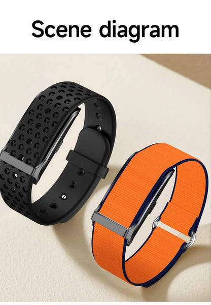New Smart Watch Men Smart Health Wristband Women GPS Sport Trajectory 1ATM Waterproof All Day Healthy Monitor Fitness Bracelet
