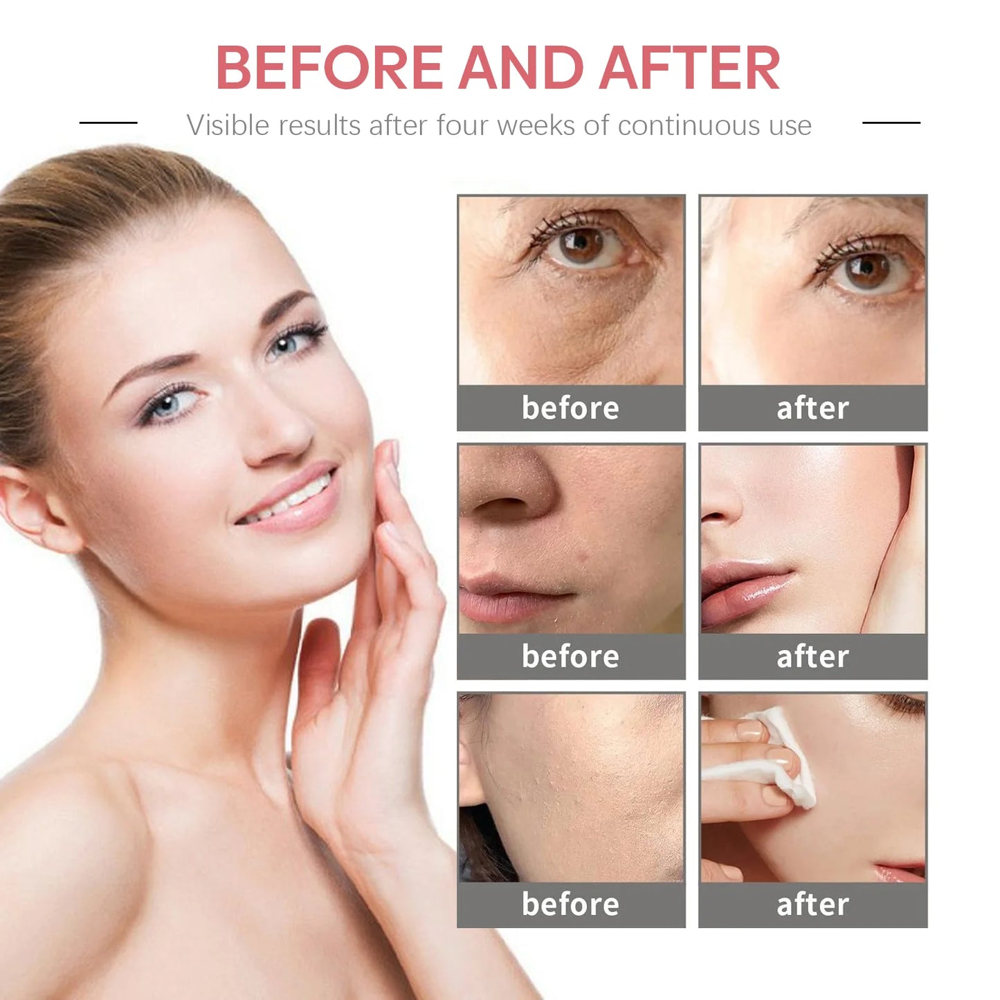 5-in-1 Firming Face Cream Firming Anti Wrinkle Deep Moisturizing Moisturizing Facial Smooth And Soft Skin Anti-Aging Face Cream
