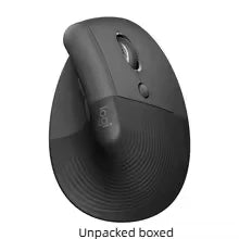 Logitech Lift Vertical Mouse  Ergonomic Wireless With Silent Click Bluetooth/Usb Dual Mode For Pc Laptop Tablet Wrist Pain