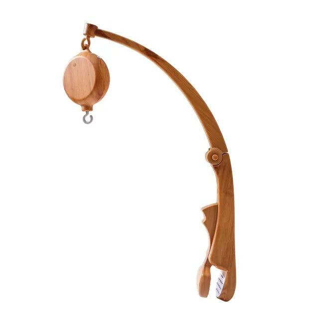 Baby Crib Mobile Bed Bell Toys Musical Rattle Educational Toys Bed Bell Newborn Mobile Bed Bell Bracket Baby Hanging Toys Holder