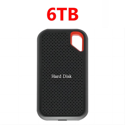 Original Plug-and-Play External Hard Disk 128TB Large Capacity Solid State Drive USB3.2 High-Speed HDD for Laptop PC Smartphone