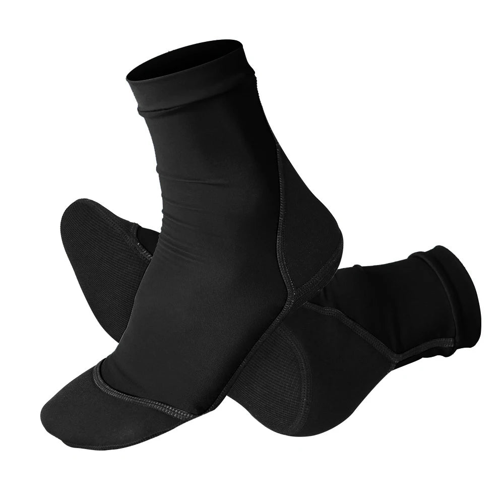Neoprene Fin Socks for Sand Beach Volleyball Soccer Thin Polyester Uppers 1.5mm Neoprene Soles Sun Protection Water Shoes