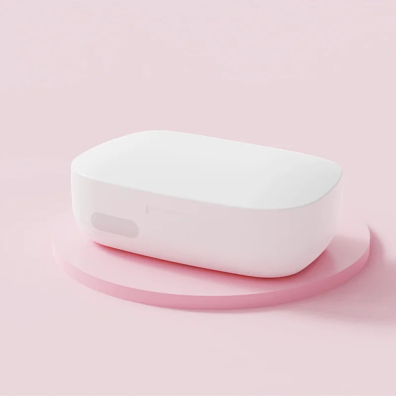 Portable Ultrasonic Contact Lens Cleaner Case with High Frequency Vibration USB Rechargeable Travel Beauty Pupil Storage Box Kit