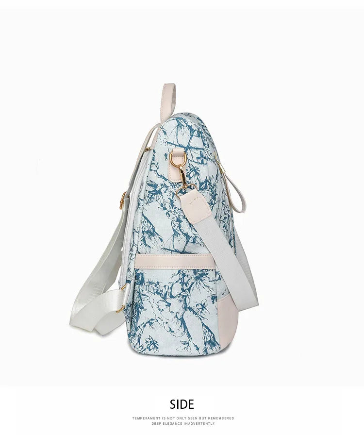 Fashionable Women's Bags, Trendy Backpacks, Large-Capacity Simple Handbags, Retro-Style Casual Bags, High-End Shoulder Crossbody Bags, Student Bags, Multi-Purpose Storage Bags