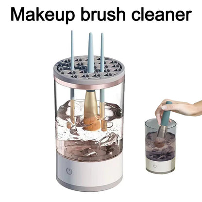 Electric Makeup Brushes Cleaner Washing Makeup Brushes Dehydration Cosmetic Washing Machine for Brush Cleaning HZSQJGJ04