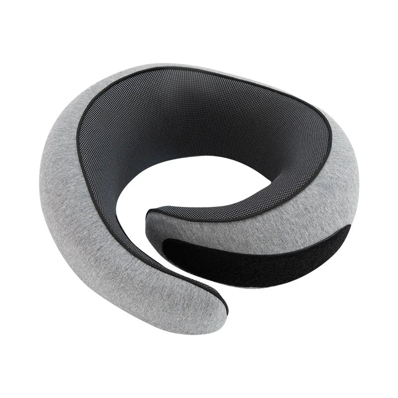 Portable Travel Neck Pillow Adjustable Foam U-shaped Pillow Snail Style Memory Foam Neck Support , Cars,Office Naps Neck Pillow