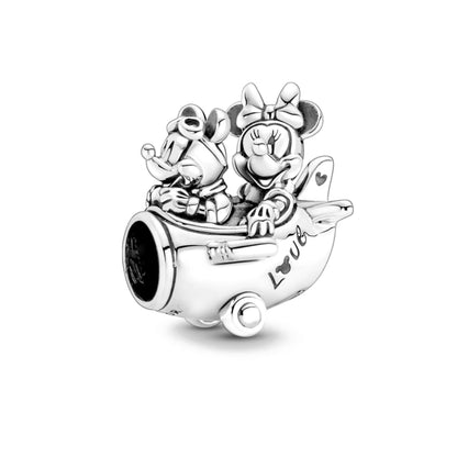 Hot Sell 925 Silver DIY Beads Jewelry Charms Bracelet Mickey Minnie Princess Christmas Stitch Robots Marvel Cute Miniso Disney