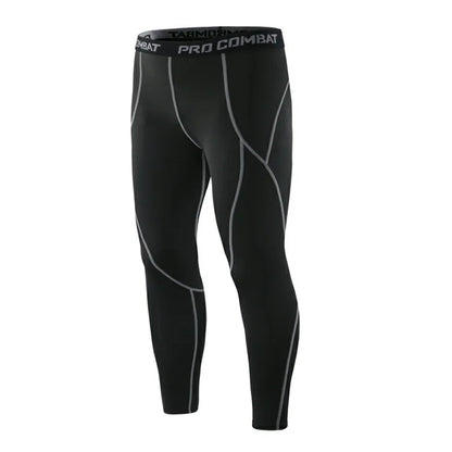 Outdoor Basketball Running Tights Men Shorts Sports Leggings Compression Jogging Fitness Gym Long Trousers Men Yoga Pants