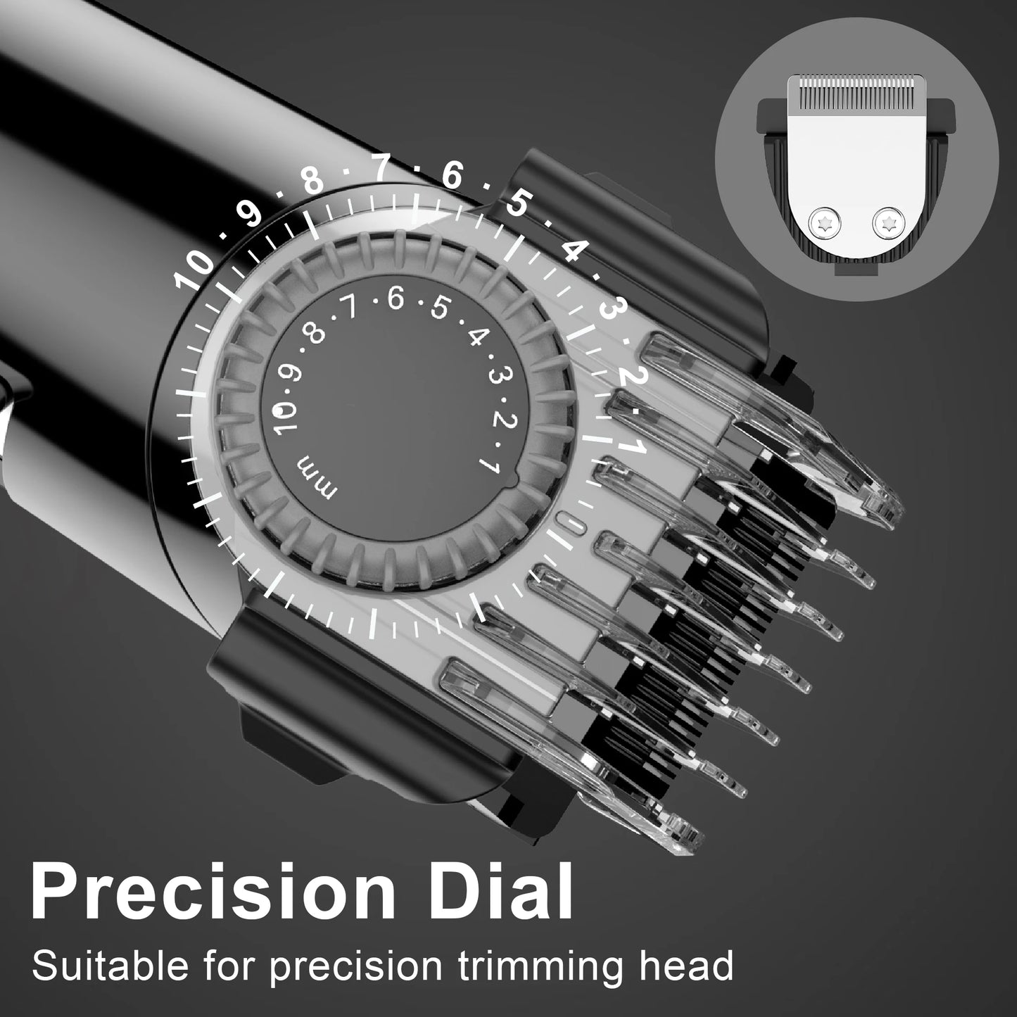 Hatteker Professional 4-in-1 Hair Clippers Trimmer for Men Hair Cutting Machine Home-appliance Hairdressing Tool Suit for barber