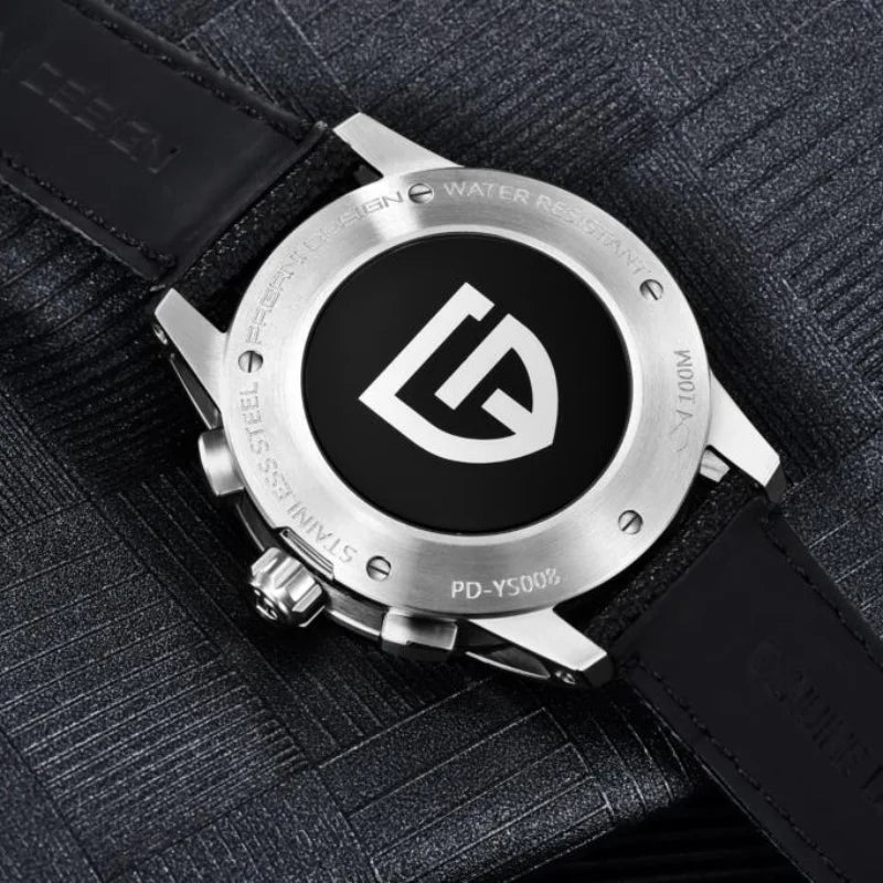PAGANI DESIGN 2025 New Luxury Fashion Casual Men Quartz Watches VK63 100M Water Resistant Sapphire Glass Stainless Steel Watches