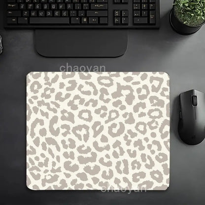 Leopard print pattern   Mouse Pad Large Computer Office Game Table Mats small Rubber Anti-slip Gaming Keyboard desk Pads