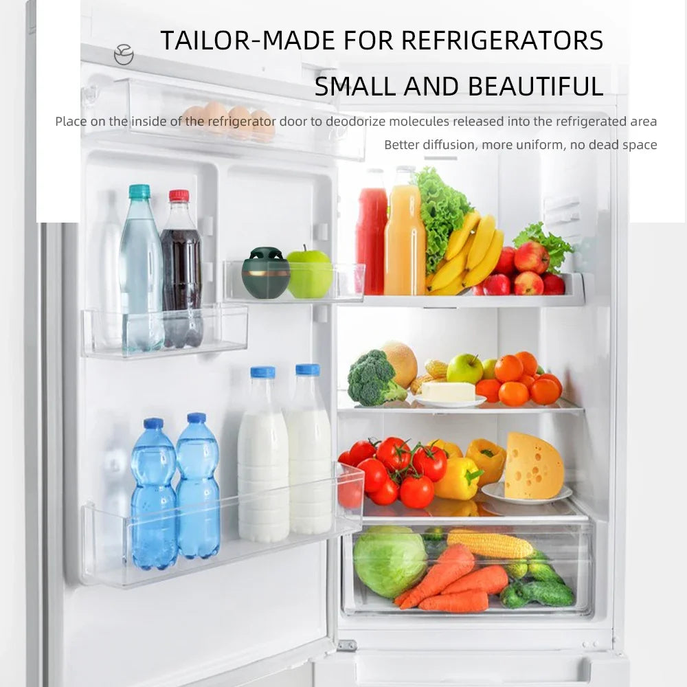 Refrigerator Odor Remover Household Kitchen Purifier Ozone Sterilizer Cabinet Disinfection Odor Removal Air Purifier for Home