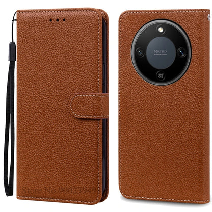 Magic8 Lite Case For Honor Magic 8 Lite Case Wallet Leather Flip Cover For Honor Magic8 Lite Case Book Cell Phone Cover Fundas