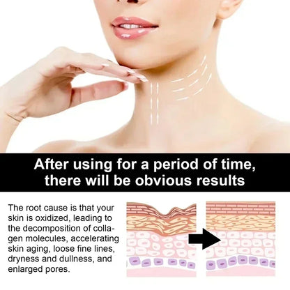Facial Anti-Wrinkle Serum Eliminates Wrinkles Firms Skin Removes Color Spots Diminishes Fine Lines Anti-Aging Essence Face Care