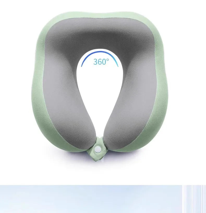 Travel Neck Pillow  Slow Rebound U-Shape Cervical Support for Airplane & Car, Wholesale Sleeping Pillow for Office Nap