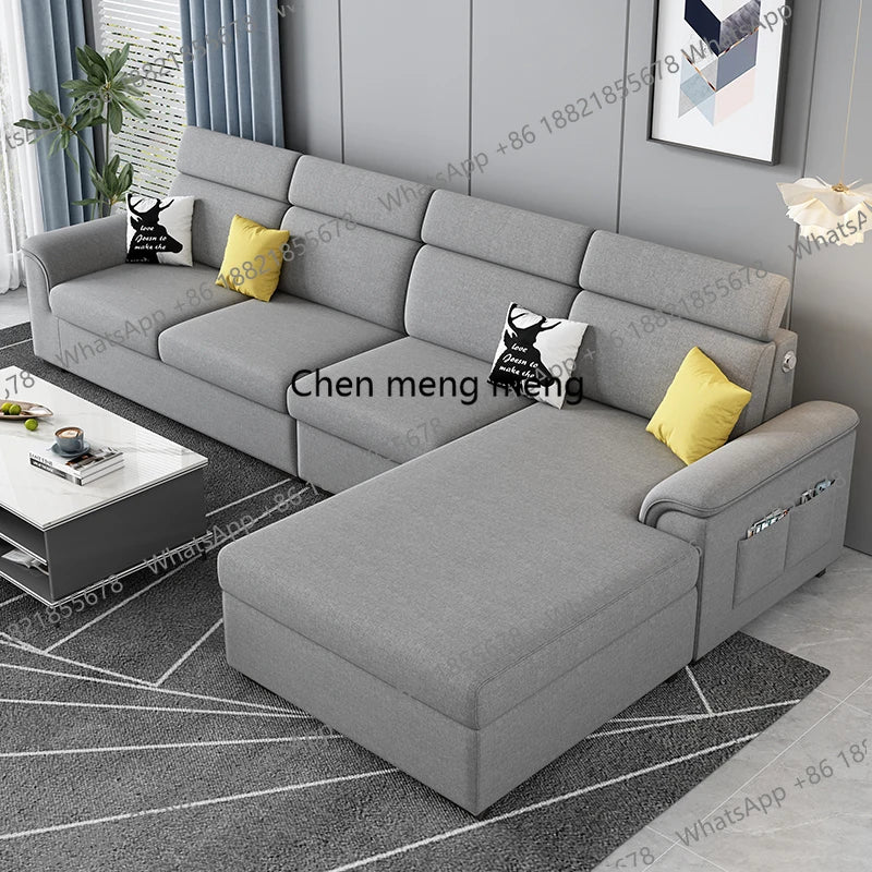 a38 Sleeper Bed Queen Sofa Living Room Designer Modern Nordic Sofa Foldable Sectional Articulos Para El Hogar Furnitures