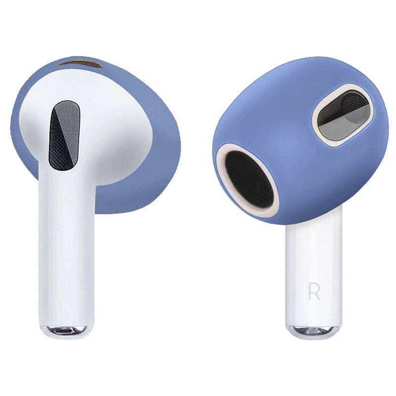 1pair Cover For AirPods 3 3rd Silicone Protective Case Skin Covers Earpads For AirPods 3 Generation Cover Tips Accessories