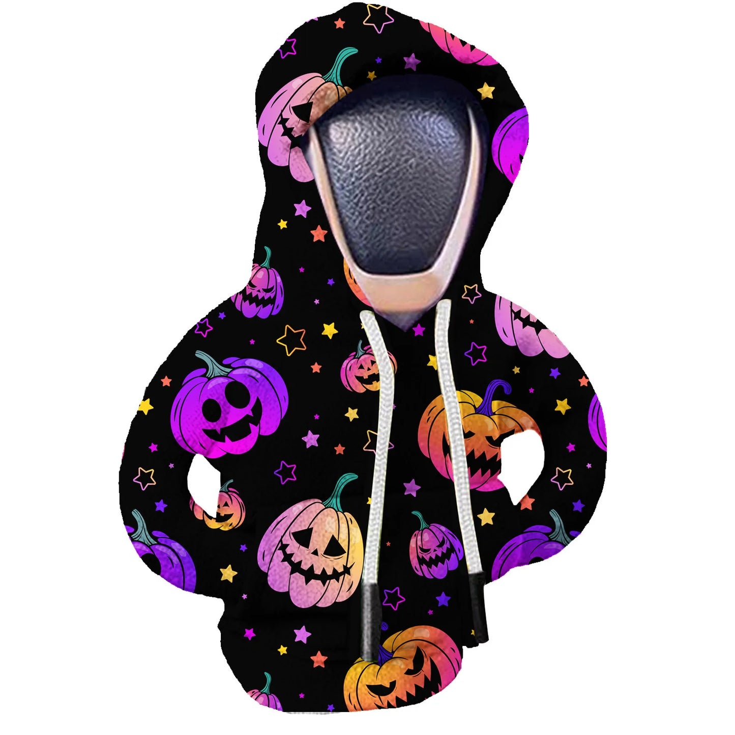 Car Gear Shift Hoodie Cover Shift Cover Gear Handle Decoration Fits Manual Automatic Car Shift Lever Interior Decor Ornament