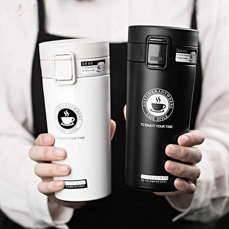 380/510ML Coffee Cup Stainless Steel Thermo Bottle Car Thermal Cup Outdoor Sports Vacuum Flask Keeps Cold and Heat Thermal Mug