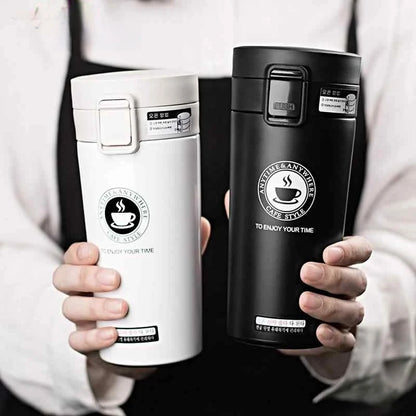 380/510ML Coffee Cup Stainless Steel Thermo Bottle Car Thermal Cup Outdoor Sports Vacuum Flask Keeps Cold and Heat Thermal Mug